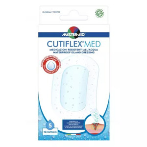 Pansament Cutiflex Med Master-Aid, 10.5 x 15 cm, 5 bucati, Pietrasanta Pharma 