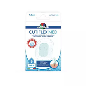 Pansament Cutiflex Med Master-Aid, 7 x 5 cm, 5 bucati, Pietrasanta Pharma 